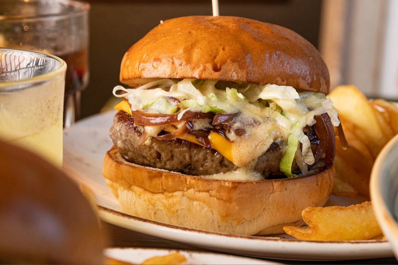 Idea hamburger Blue Cheese