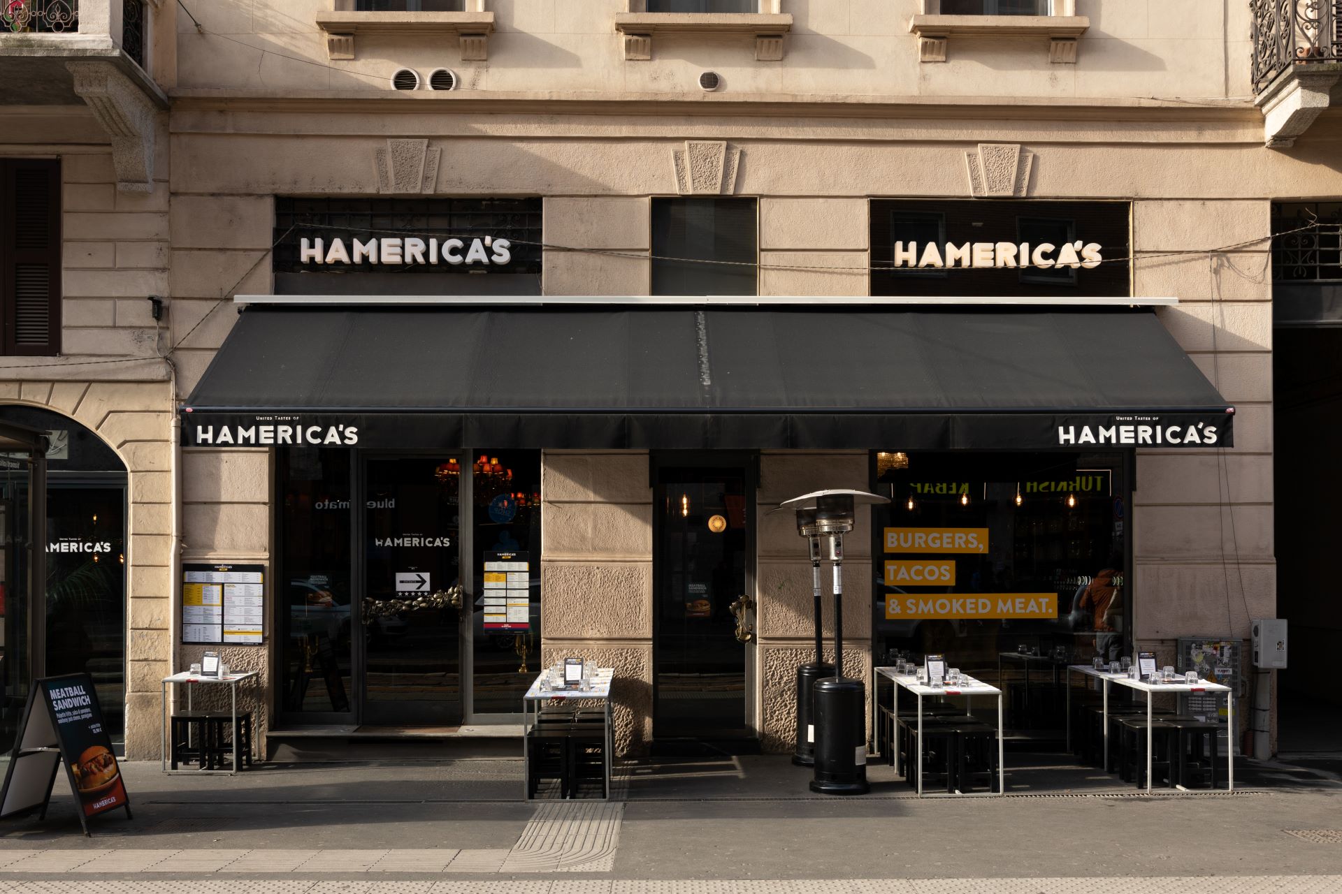 Ristorante americano in franchising Hamerica's nel 2027